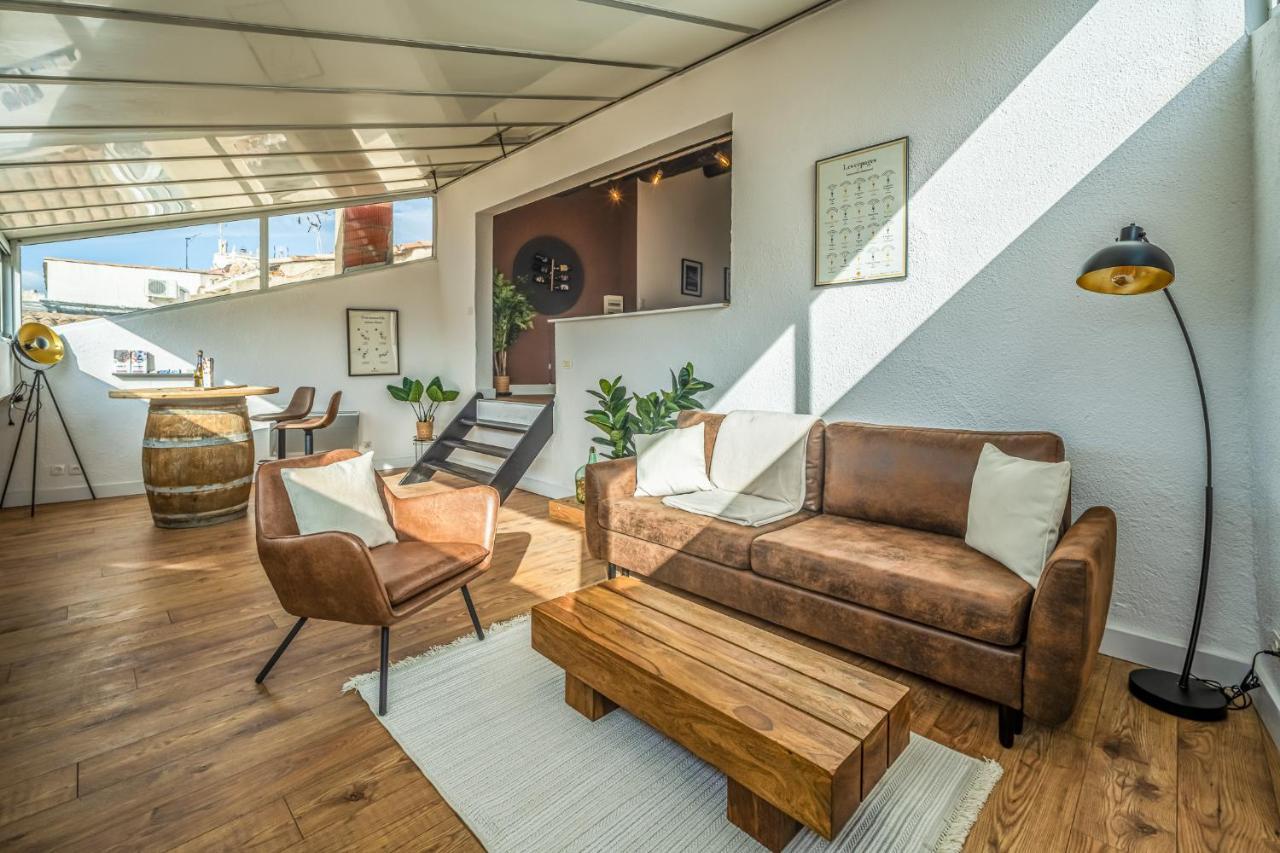 Le Caladoc ~ Centre-Ville ~ Vue Narbonne Ngoại thất bức ảnh